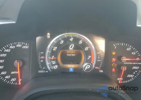 2017 Chevrolet Corvette Stingray Z51 2Lt из США, поврежденный, VIN 1G1YK2D76H5105620